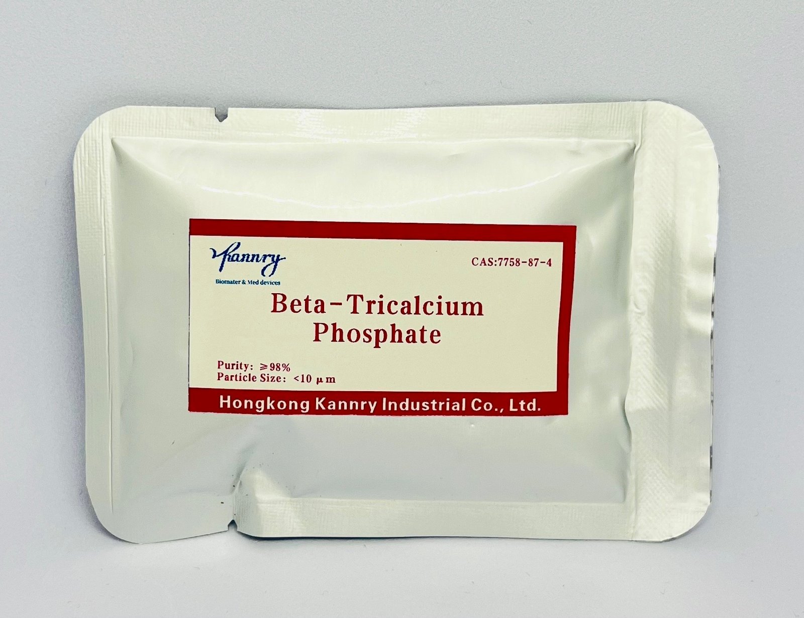 Kannrybio beta-tricalcium phosphate powder package