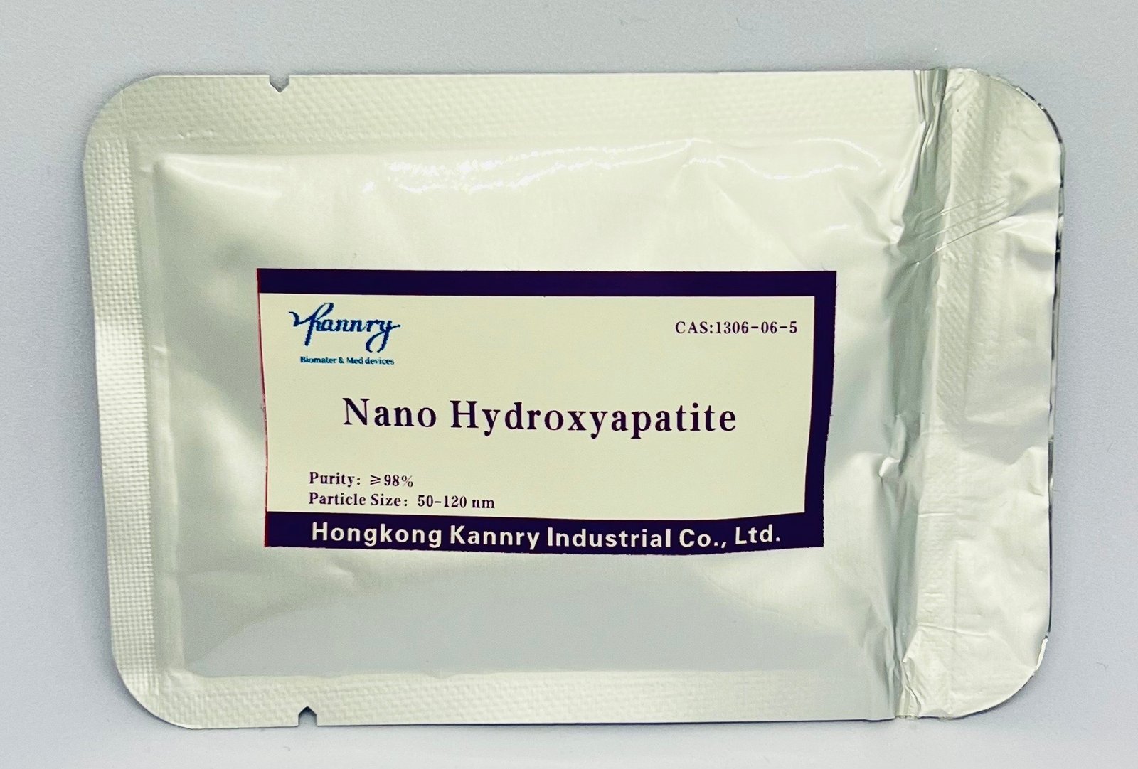 Kannrybio nano hydroxyapatite powder package