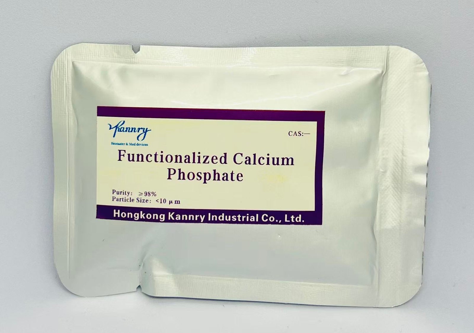 Kannrybio functionalized calcium phosphate powder package