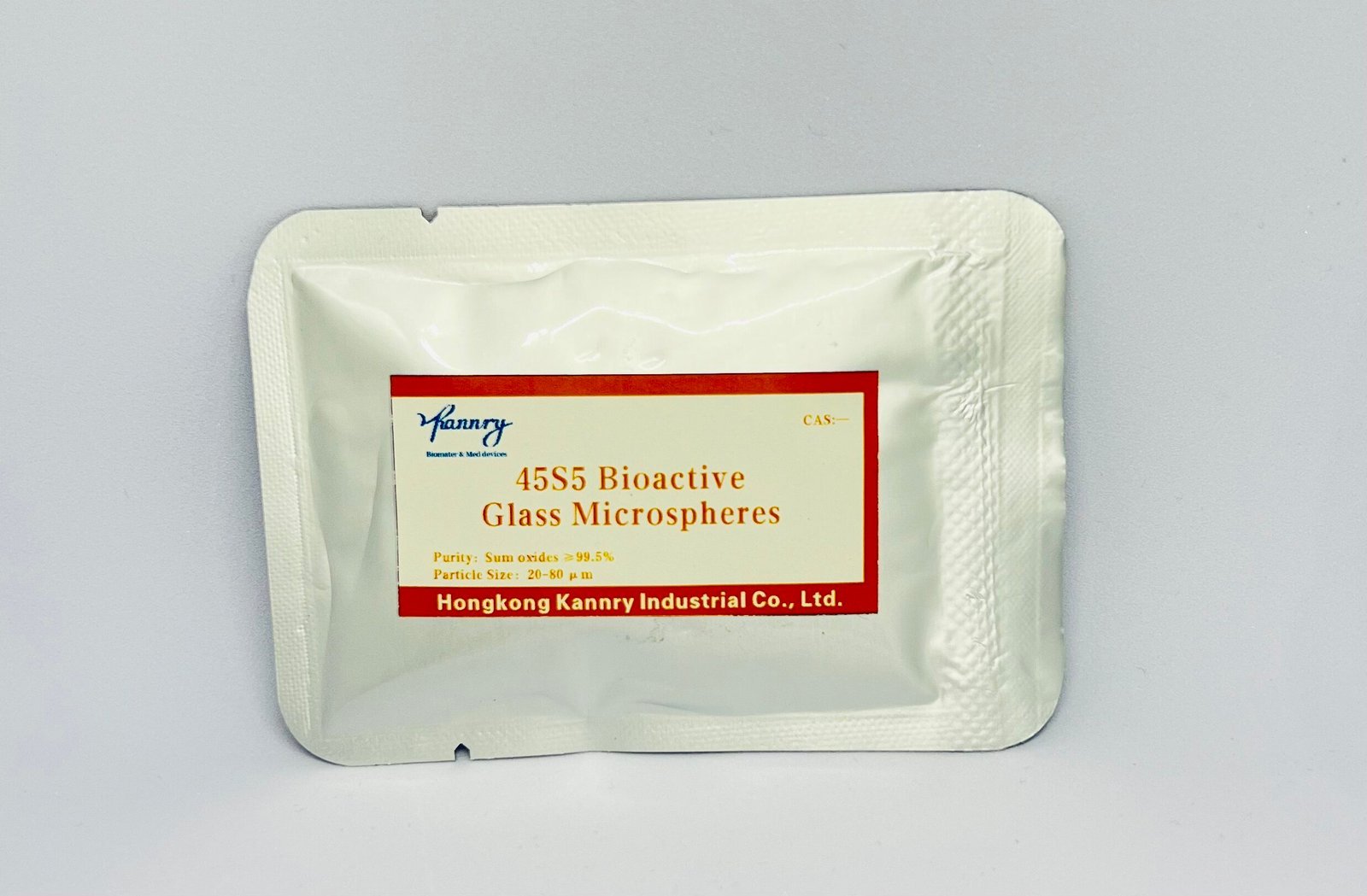 Kannrybio 45S5 bioactive glass microsphere package